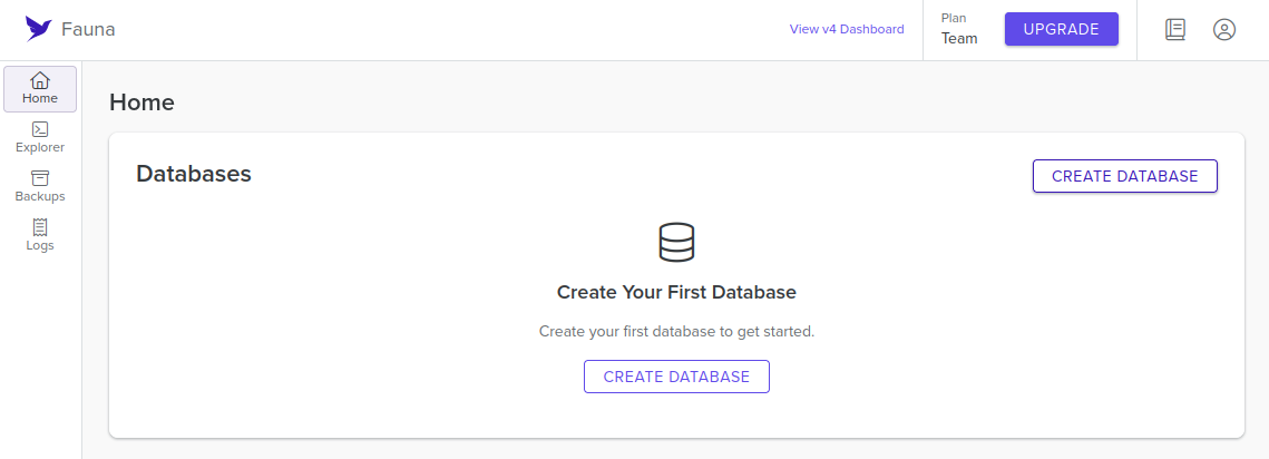 Dashboard quick start